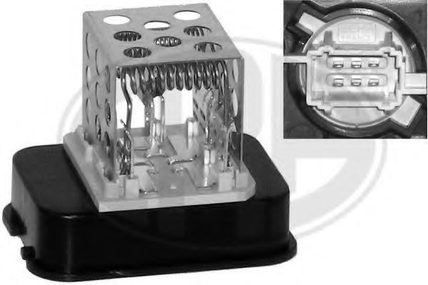 ERA Rezistor, ventilator habitaclu număr articol: 663029 ieftin