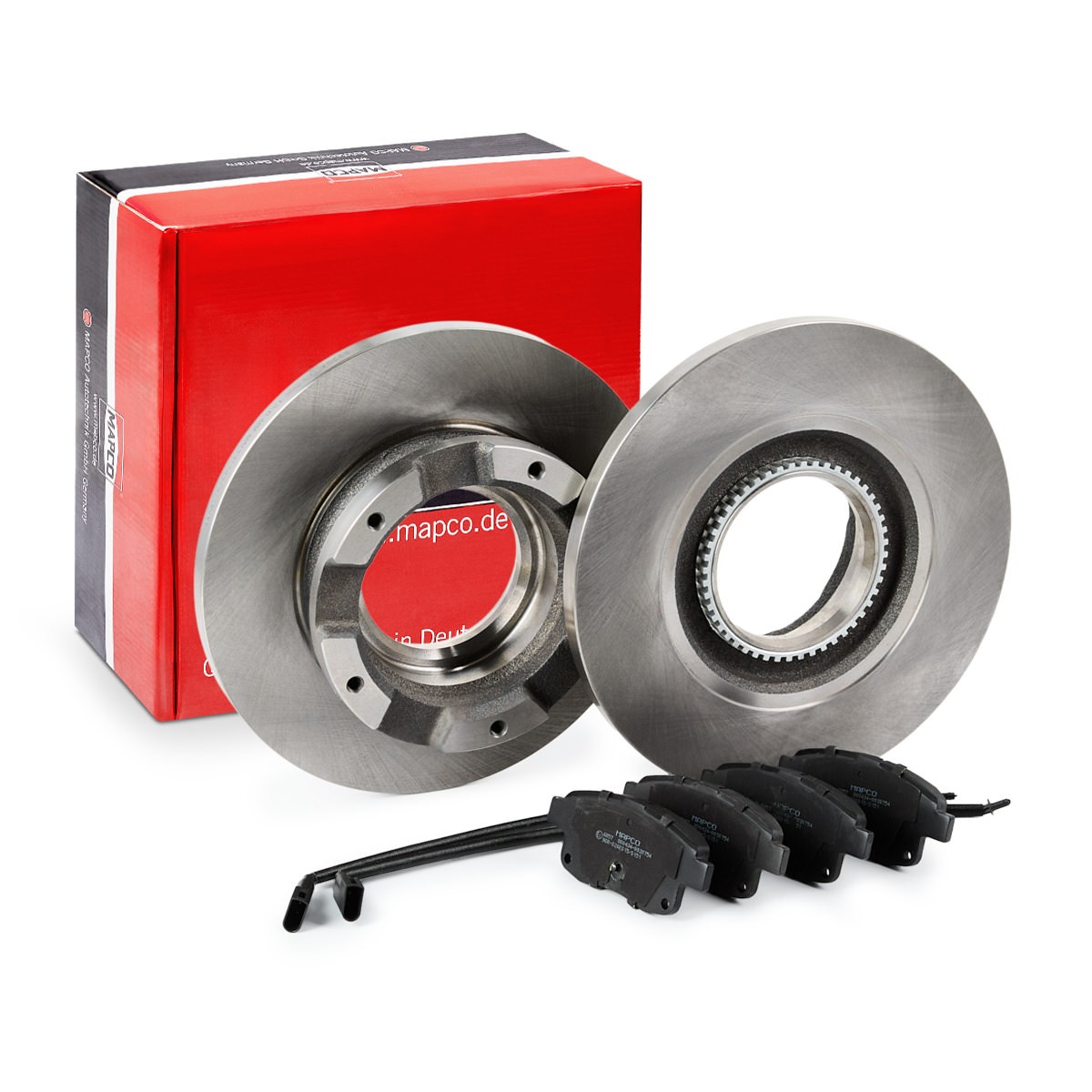 MAPCO Brake discs and pads set Article number: 47687 cheaply
