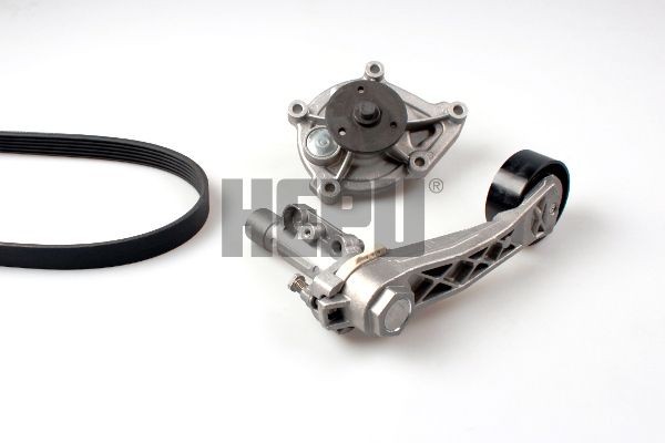HEPU Water Pump + V-Ribbed Belt Kit Article number: PK08100 cheaply