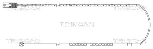 TRISCAN Warning Contact Set, brake pad wear Article number: 8115 11018 cheaply