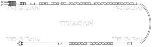 TRISCAN Warning Contact Set, brake pad wear Article number: 8115 11024 cheaply
