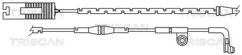 TRISCAN Warning Contact Set, brake pad wear Article number: 8115 11028 cheaply