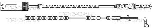 TRISCAN Warning Contact Set, brake pad wear Article number: 8115 11036 cheaply