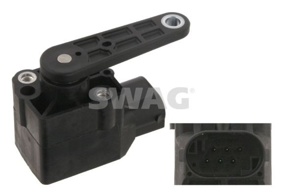 SWAG Sensor, Xenon light (headlight range adjustment) Article number: 10 93 4586 cheaply