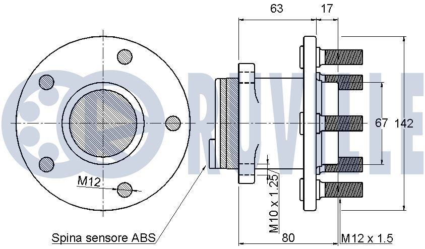 RUVILLE Timing Chain Article number: 3451038 cheaply
