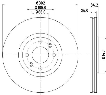MINTEX Disque de frein numéro de l'article: MDC2032 à bon prix