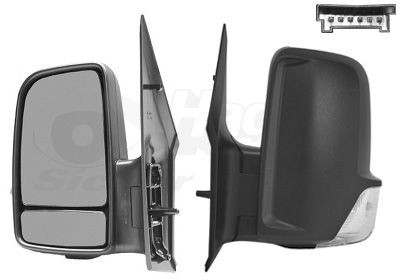 VAN WEZEL Εξωτερικός καθρέπτης αριθμός Άρθρου: 3077807 φθηνότερα
