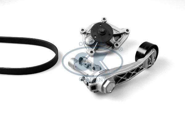 GK Water Pump + V-Ribbed Belt Kit Article number: K980540A cheaply
