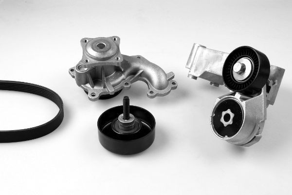 GK Water Pump + V-Ribbed Belt Kit Article number: K980709B cheaply