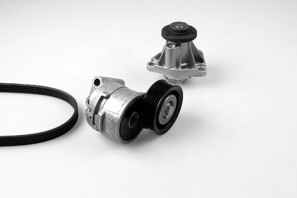 GK Water Pump + V-Ribbed Belt Kit Article number: K980743A cheaply