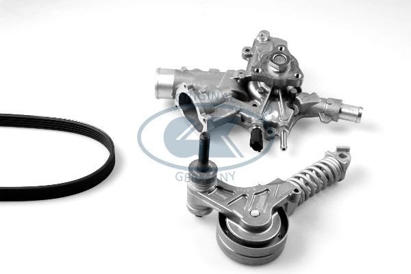 GK Water Pump + V-Ribbed Belt Kit Article number: K980767B cheaply