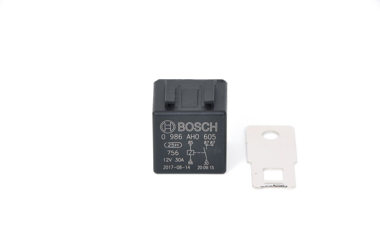 BOSCH 0 986 AH0 605 Ρελέ, ρεύμα λειτουργίας CADDY 2.0 TDI 75 PS Πετρέλαιο