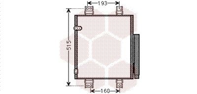 VAN WEZEL Air conditioning condenser Article number: 11005062 cheaply