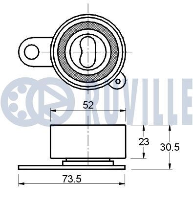 RUVILLE Rubber Buffer, suspension Article number: 835302 cheaply