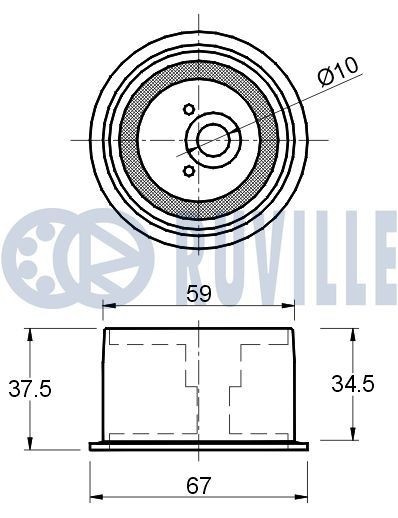 RUVILLE Ball Joint Article number: 915705 cheaply