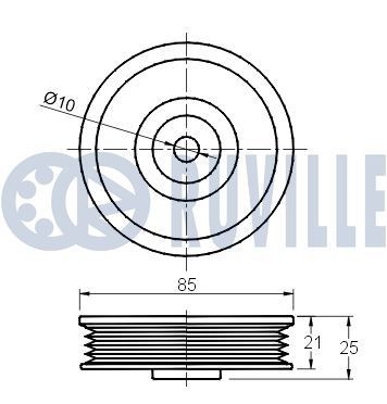 RUVILLE Ball Joint Article number: 915442 cheaply