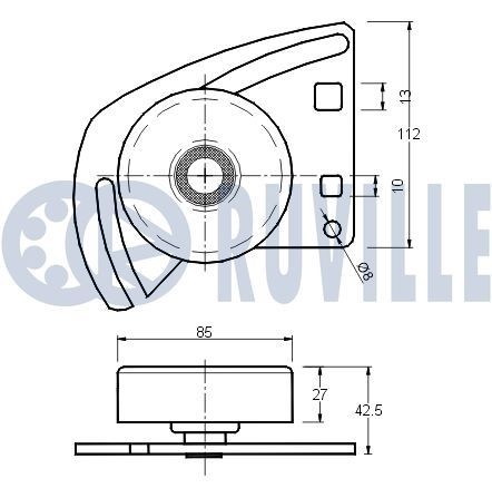 RUVILLE Ball Joint Article number: 915209 cheaply