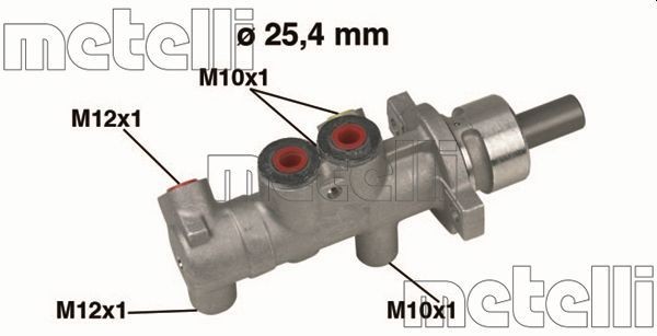 METELLI Brake master cylinder Article number: 05-0415 cheaply