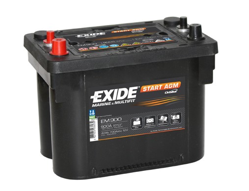 EXIDE Battery Start Article number: EM900 cheaply