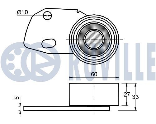 RUVILLE Rubber Buffer, suspension Article number: 835006 cheaply