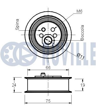 RUVILLE Rubber Buffer, suspension Article number: 835401 cheaply