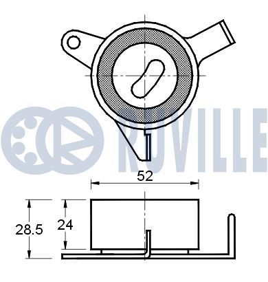 RUVILLE Rubber Buffer, suspension Article number: 837401 cheaply