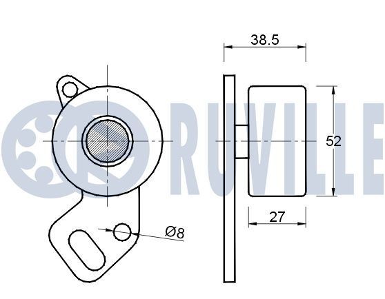 RUVILLE Set curea transmisie cu caneluri număr articol: 5576080 ieftin