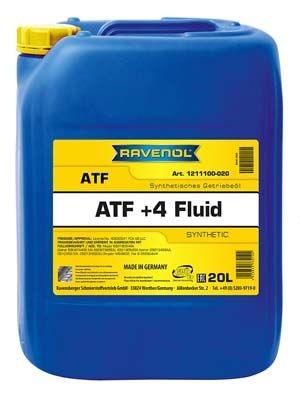 RAVENOL Automatic transmission fluid ATF+4 Article number: 1211100-020-01-999 cheaply