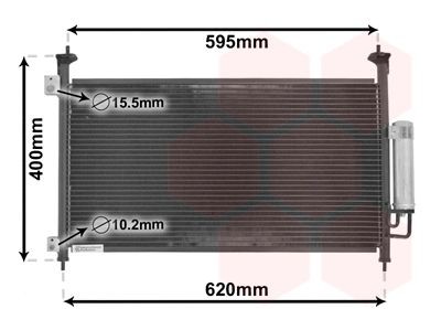 VAN WEZEL Condensatore climatizzatore Numero articolo: 25005213 poco costoso