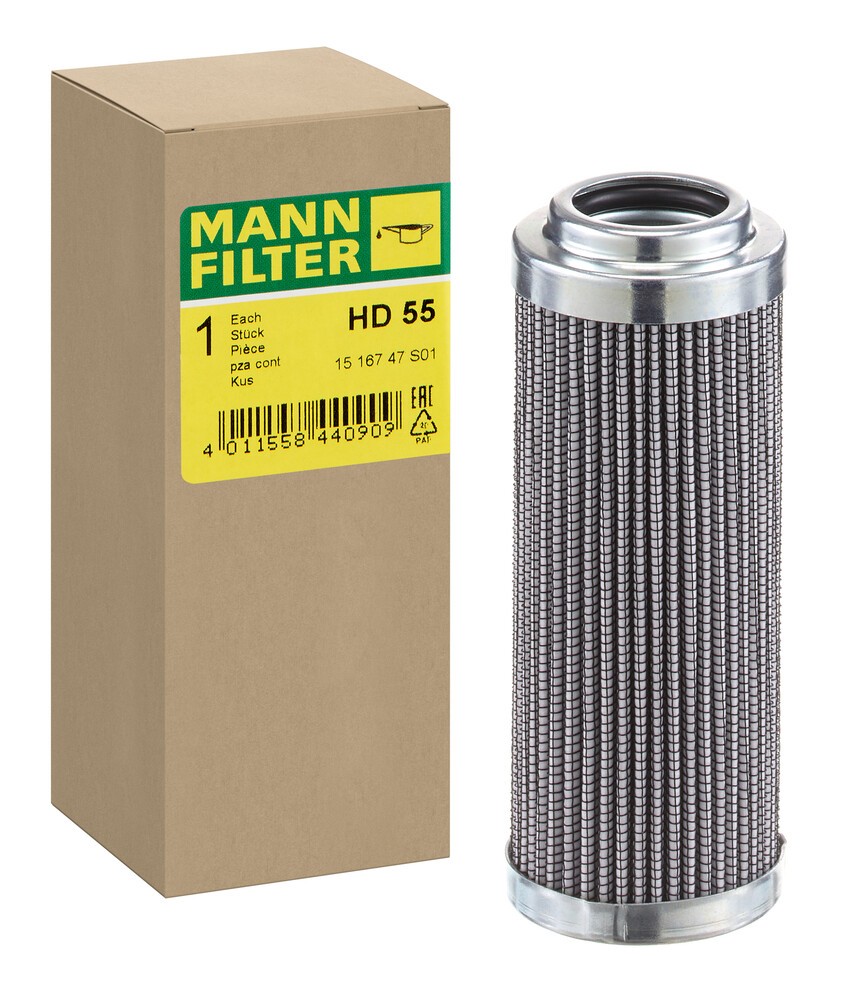 MANN-FILTER Hüdraulikafilter, roolimine Artikli number: HD 55 soodsalt