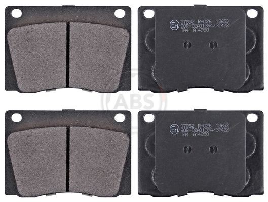 A.B.S. Brake pad set Article number: 37852 cheaply
