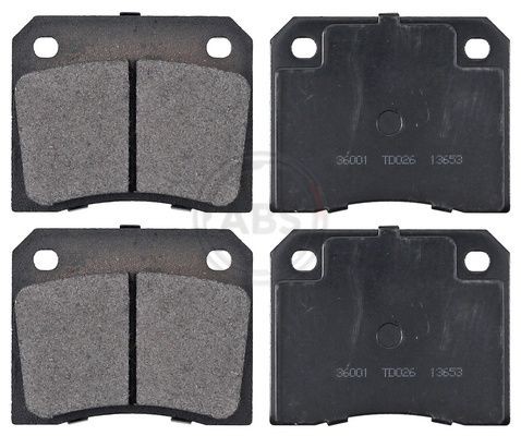 A.B.S. Brake pad set Article number: 36001 cheaply