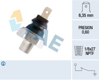 FAE Oil Pressure Switch Article number: 11420 cheaply