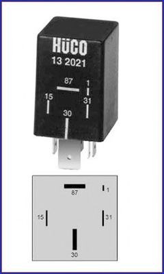 HITACHI Fuel pump relay Article number: 132021 cheaply