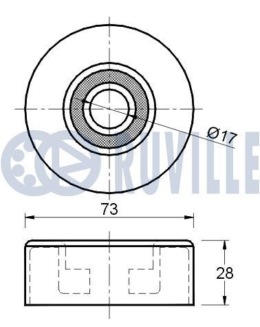 RUVILLE Ball Joint Article number: 915750 cheaply