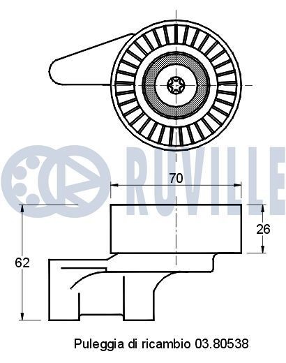 RUVILLE Ball Joint Article number: 916549 cheaply