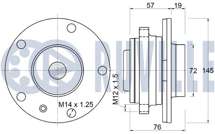 RUVILLE Ball Joint Article number: 917618 cheaply