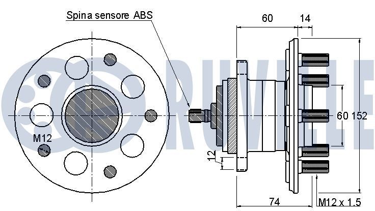 RUVILLE Sleeve, control arm mounting Article number: 985303 cheaply