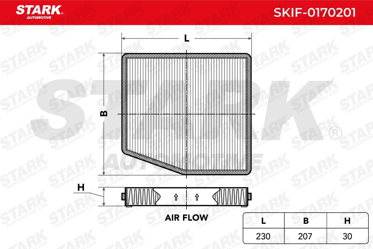 STARK Filtro abitacolo Numero articolo: SKIF-0170201 poco costoso