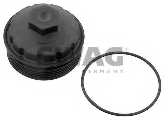 SWAG Cover, oil filter housing Article number: 30 93 9698 cheaply