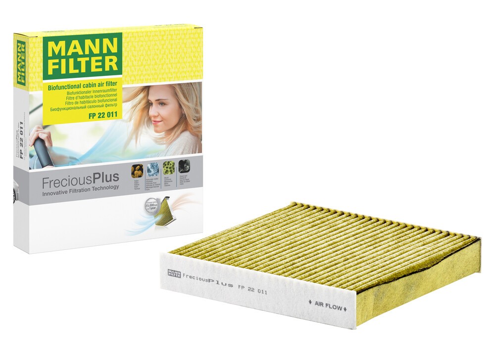 MANN-FILTER Pollenfilter Varenummer: FP 22 011 billige
