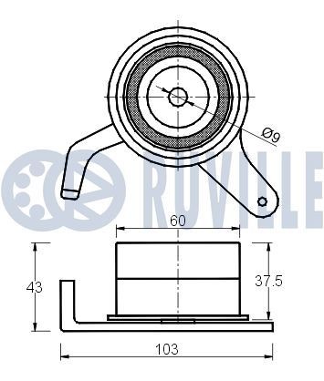 RUVILLE Timing chain kit Article number: 3453052S cheaply