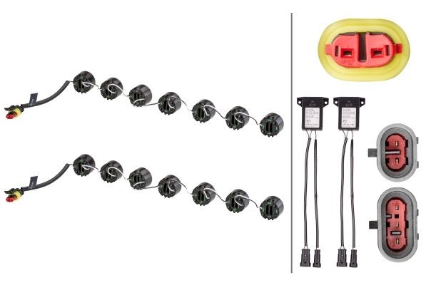 HELLA Varselljussats Artikelnummer: 2PT 010 458-751 billigt