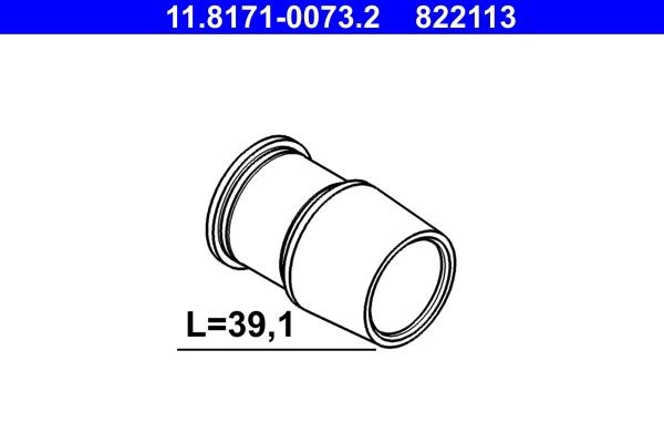 ATE Guide Sleeve, brake caliper Article number: 11.8171-0073.2 cheaply