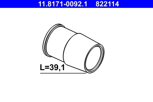 ATE Guide Sleeve, brake caliper Article number: 11.8171-0092.1 cheaply
