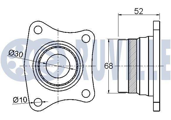RUVILLE Axle bush Article number: 985011 cheaply