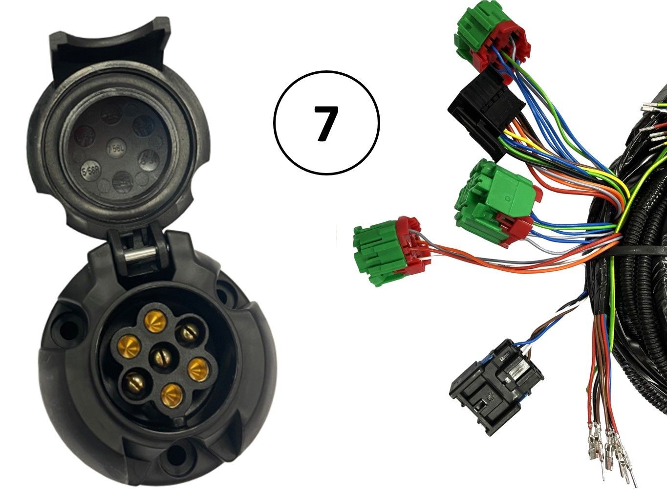 BOSAL Kit électrique, dispositif d'attelage numéro de l'article: 011-708 à bon prix