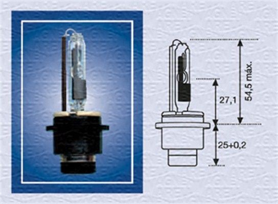 MAGNETI MARELLI Xenon lamp Article number: 002542100000 cheaply