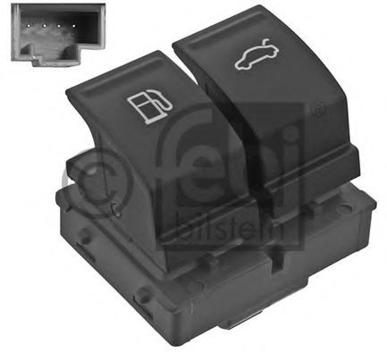 FEBI BILSTEIN Switch, tank cap unlock Article number: 46754 cheaply