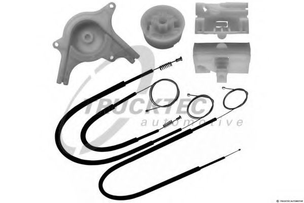 TRUCKTEC AUTOMOTIVE Sliding Shoe, window regulator Article number: 02.53.258 cheaply
